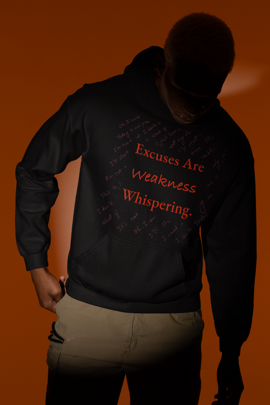 Copy of Own That Pain Hoodie – Motivational Black Hoodie for Resilience & Mental Toughness | Shepherd’s Rune